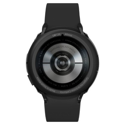 Удароустойчив калъф за Samsung Galaxy Watch 4 / 5 (40mm) от Spigen Liquid Air - Черен мат 