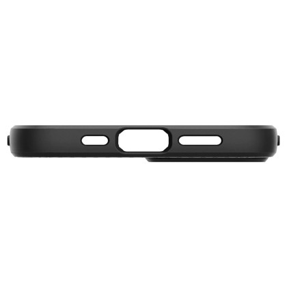 Удароустойчив, силиконов кейс за iPhone 13 от Spigen Liquid Air - Черен