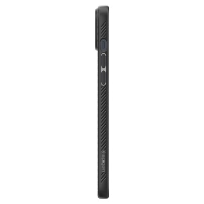 Удароустойчив, силиконов кейс за iPhone 14 Plus от Spigen Liquid Air - Черен