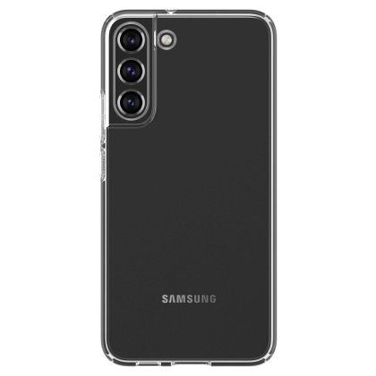 Удароустойчив, силиконов кейс за Samsung Galaxy S22+ Plus от Spigen Liquid Crystal - Прозрачен