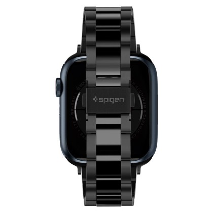 Стомамена верижка за Apple Watch 4/5/6/7/8/SE (38/40/41 mm) от Spigen Modern Fit Band - Черна