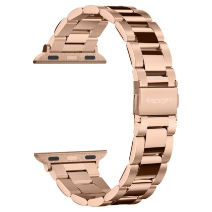 Стомамена верижка за Apple Watch 4/5/6/7/8/SE (38/40/41 mm) от Spigen Modern Fit Band - Rose Gold