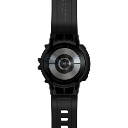 Удароустойчив кейс с каишка за Samsung Galaxy Watch 4 / 5 (44mm) от Spigen Rugged Armor Pro - Charcoal Grey
