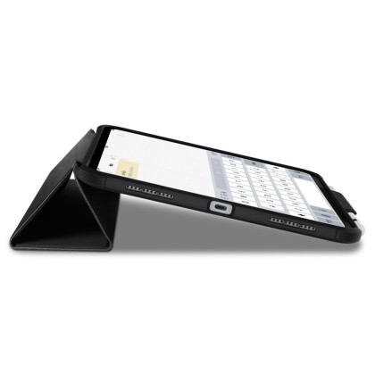 Удароустойчив калъф за iPad 10.9 2022 от Spigen Rugged Armor Pro - Черен -----