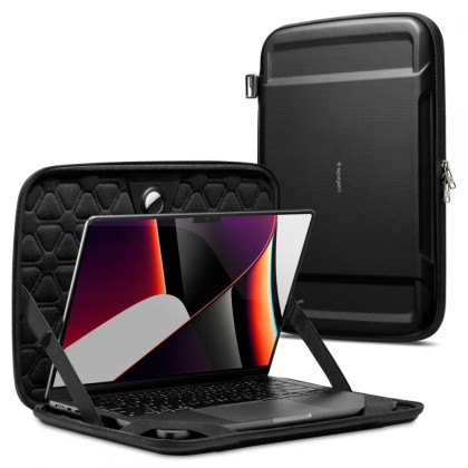 SPIGEN RUGGED ARMOR POUCH ”PRO” LAPTOP 13-14 BLACK