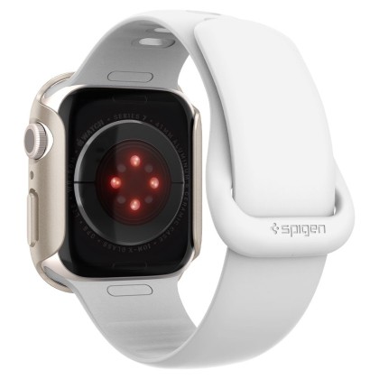 Твърд калъф за Apple Watch 7/8/9 (45mm) от Spigen Thin Fit - Starlight