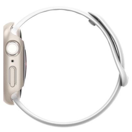Твърд калъф за Apple Watch 7/8/9 (45mm) от Spigen Thin Fit - Starlight