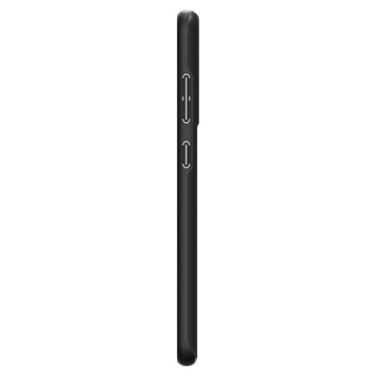 Тънък твърд кейс за Samsung Galaxy S21 FE от Spigen Thin Fit - Черен