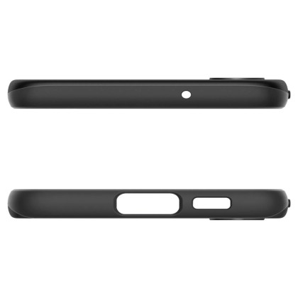 Тънък твърд кейс за Samsung Galaxy S23 от Spigen Thin Fit - Черен
