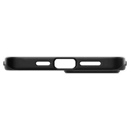 Тънък твърд кейс за iPhone 12 / 12 Pro от Spigen Thin Fit - Черен