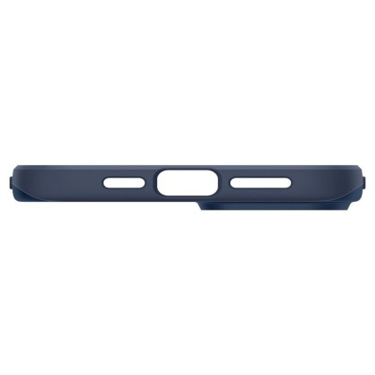 Тънък твърд кейс за iPhone 14 Plus от Spigen Thin Fit - Navy Blue