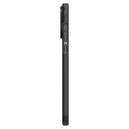 Тънък твърд кейс за iPhone 14 Pro от Spigen Thin Fit - Черен
