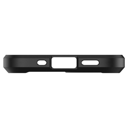 Удароустойчив твърд кейс за iPhone 12 Mini от Spigen Ultra Hybrid - Матово Черно