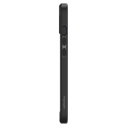 Удароустойчив твърд кейс за iPhone 13 Mini от Spigen Ultra Hybrid - Матово Черно