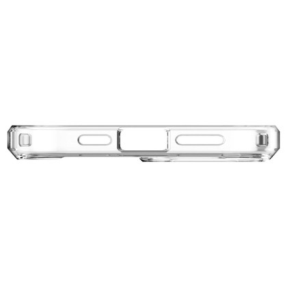Удароустойчив кейс с MagSafe пръстен за iPhone 12 / 12 Pro от Spigen Ultra Hybrid Mag - Бял