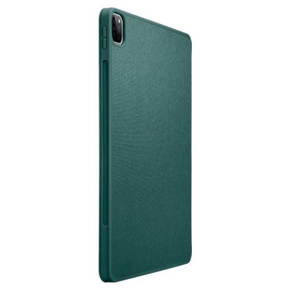 Текстителн калъф за iPad Pro 11 от Spigen Urban Fit - Midnight Green