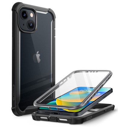 360 градусов калъф за iPhone 14 Plus / 15 Plus от Supcase IBLSN ARES - Черен