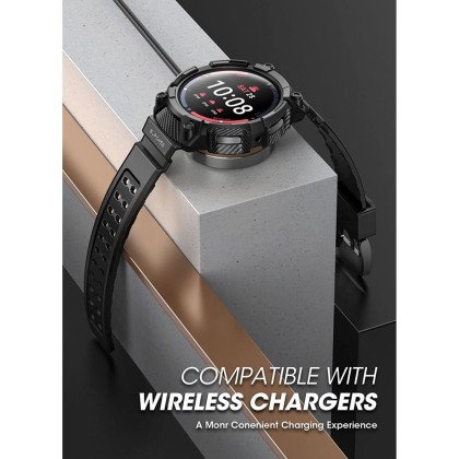 Калъф с каишка за Samsung Galaxy Watch 5 Pro (45mm) от Supcase Unicorn Beetle Pro - Черен