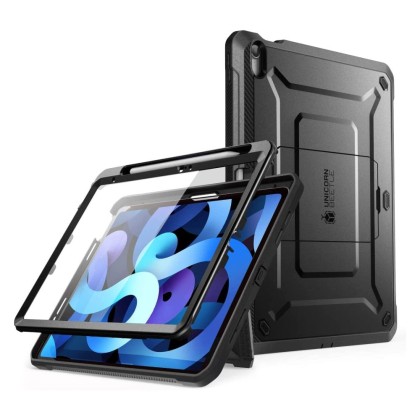 360 градусов калъф за iPad 10.9 2022 от Supcase Unicorn Beetle Pro - Черен