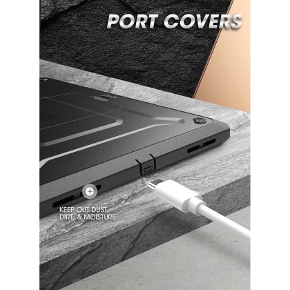 360 градусов калъф за iPad 10.9 2022 от Supcase Unicorn Beetle Pro - Черен