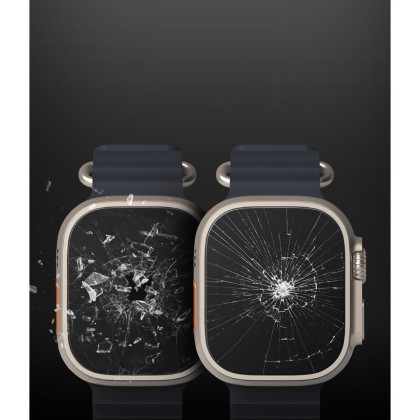 4 х Протектор от закалено стъкло за Apple Watch Ultra 1 / 2 (49mm) от Ringke ID FC Glass 4-Pack - Прозрачен