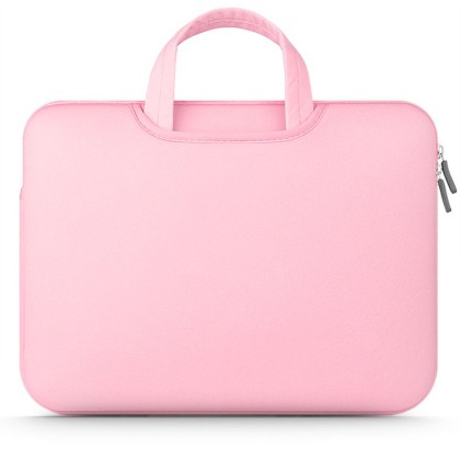Калъф тип чанта за 15-16" инчов лаптоп от Tech-Protect AirBag - Розов