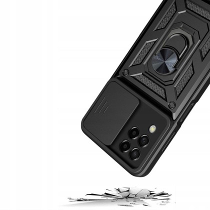Удароустойчив калъф за Samsung Galaxy M33 5G от Tech-Protect CamShield Pro - Черен