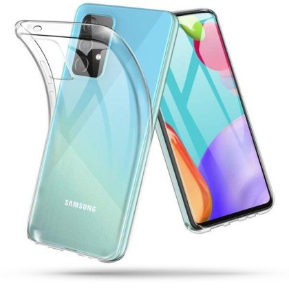 Силиконов кейс за Samsung Galaxy A52 / A52s от Tech-Protect FlexAir+ - Прозрачен