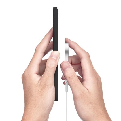 Твърд калъф с MagSafe пръстен за iPhone 11 от Tech-Protect Icon MagSafe - Черен