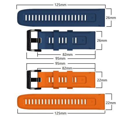 TECH-PROTECT ICONBAND GARMIN FENIX 3 / 5X / 3HR / 5X PLUS / 6X / 6X PRO / 7X ORANGE