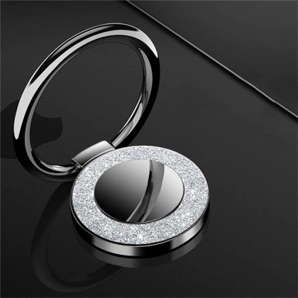 Стойка с пръстен за смартфони от Tech-Protect Magnetic Phone Ring - Glitter Gold