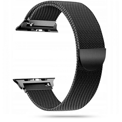 TECH-PROTECT MILANESEBAND APPLE WATCH 4 / 5 / 6 / 7 / 8 / SE (38 / 40 / 41 MM) BLACK