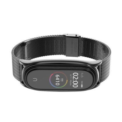 TECH-PROTECT MILANESEBAND XIAOMI MI SMART BAND 5 / 6 / 6 NFC BLACK