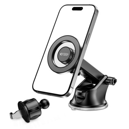 TECH-PROTECT N51 MAGNETIC MAGSAFE DASHBOARD & VENT CAR MOUNT BLACK