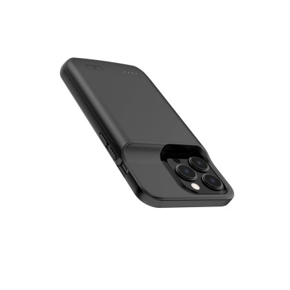 Кейс с батерия 4800 mAh за iPhone 14 / 14 Pro от Tech-Protect PowerCase - Черен