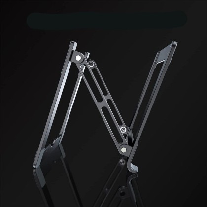 Алуминиева стойка за лаптопи до 17′′ от Tech-Protect Universal Laptop Stand - Сива