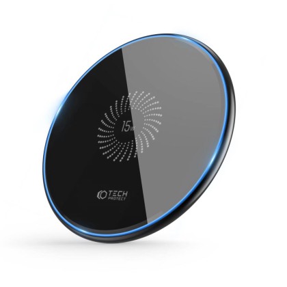 TECH-PROTECT QI15W-C1 WIRELESS CHARGER 15W BLACK