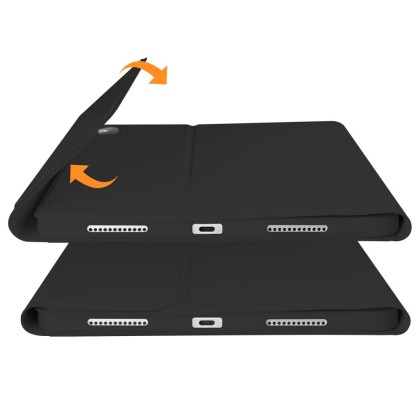 Силиконов калъф с клавиатура за iPad 10.9 2022 от Tech-Protect SC Pen - Черен