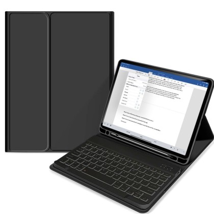 TECH-PROTECT SC PEN + KEYBOARD IPAD AIR 4 2020 / 5 2022 BLACK