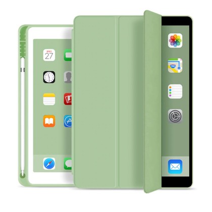 Силиконов калъф за iPad 10.2 2019 / 2020 / 2021 от Tech-Protect SC PEN - Cactus Green