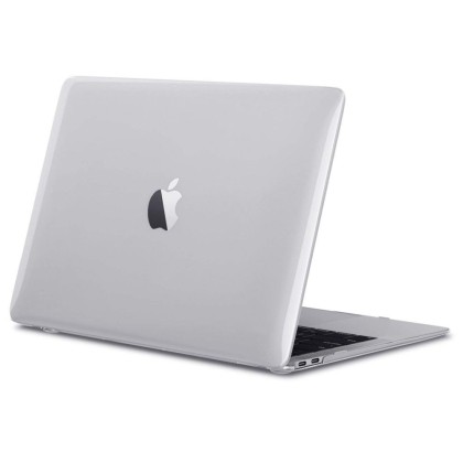 Тънък кейс за Apple Macbook Air 13 (2018-2020)  от Tech-Protect Smartshell - Crystal Clear