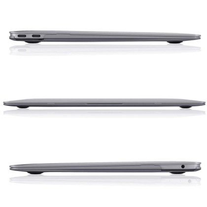 Тънък кейс за Apple Macbook Air 13 (2018-2020)  от Tech-Protect Smartshell - Crystal Clear