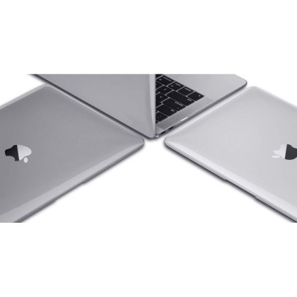 Тънък кейс за Apple Macbook Air 13 (2018-2020)  от Tech-Protect Smartshell - Crystal Clear