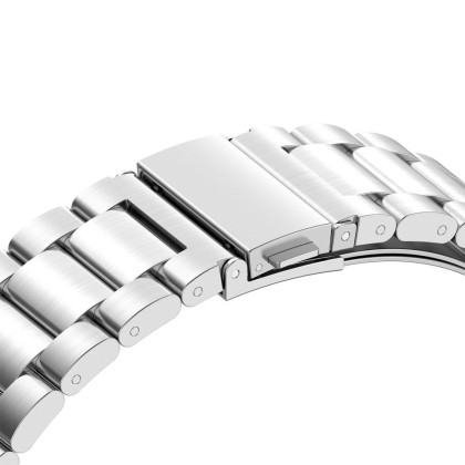 Стоманена верижка за Samsung Galaxy Watch 4/5/5 Pro/6 от Tech-Protect Stainless - Черна