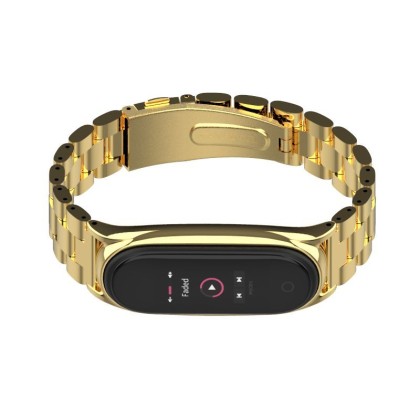 TECH-PROTECT STAINLESS XIAOMI MI SMART BAND 5 / 6 / 6 NFC GOLD