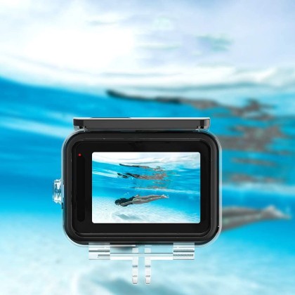 Водоустойчив калъф за GoPro Hero 9 / 10 / 11 от Tech Protect - Прозрачен