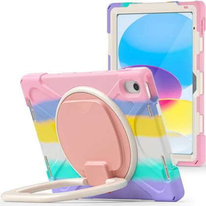 360 градусов калъф за iPad 10.9 2022 от Tech-Protect X-Armor - Baby Color