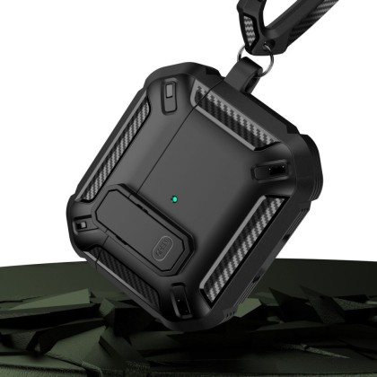 TECH-PROTECT X-CARBO APPLE AIRPODS PRO 1 / 2 BLACK