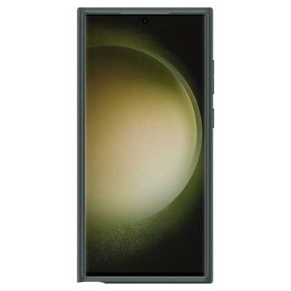 Кейс с капак за камерата за Samsung Galaxy S23 Ultra от Spigen Optik Armor - Abyss Green