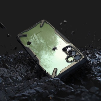 Удароустойчив твърд кейс за Samsung Galaxy A14 4G/5G от Ringke Fusion X - Черен